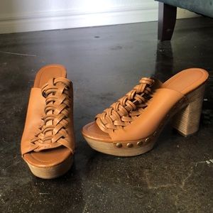 Michael Kors 70’s Mule Heels